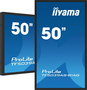 Iiyama écran tactile professionnel 50" (127 cm) PCAP multi-touch 40 points sans cadre, UHD 4K 3840x2160, Android 11, VA, 4 Go RAM, 32 Go, 2xHDMI, DisplayPort, 24/7
