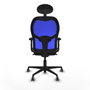 Piqueras y Crespo Chaise de Bureau 2D036G1 Gris foncé