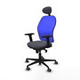 Piqueras y Crespo Chaise de Bureau 2D036G1 Gris foncé
