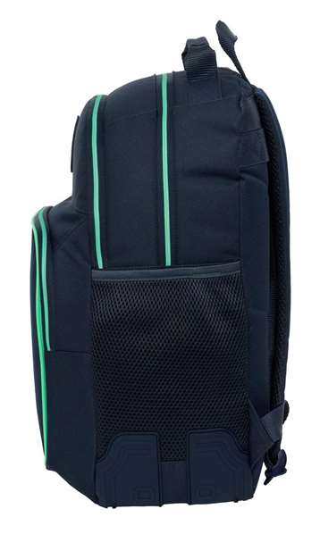 Safta Mochila double adaptation chariot Real Madrid 2e équipement 25/26 32x42x15 cm