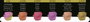 Finetec Set de aquarelles nacrées Warm | 6 couleurs