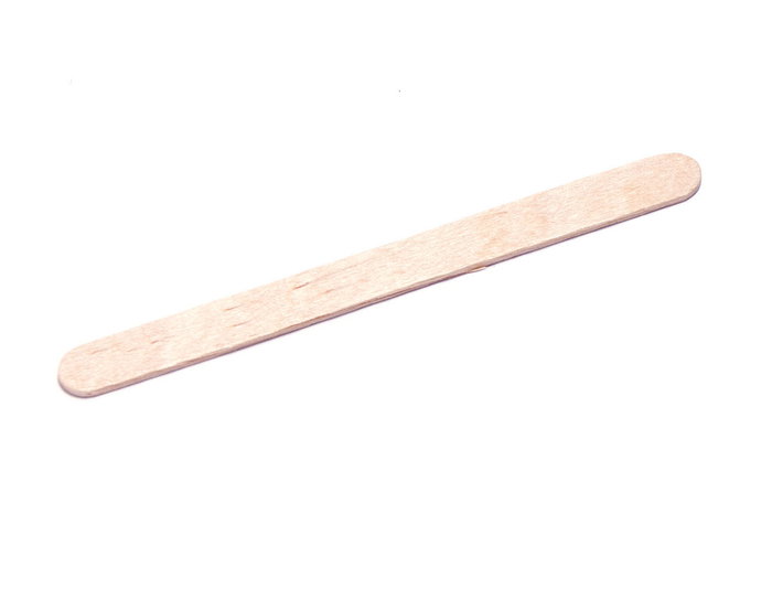Innspiro Bâtonnets de polo en bois naturel 114x10x2mm, 50 unités