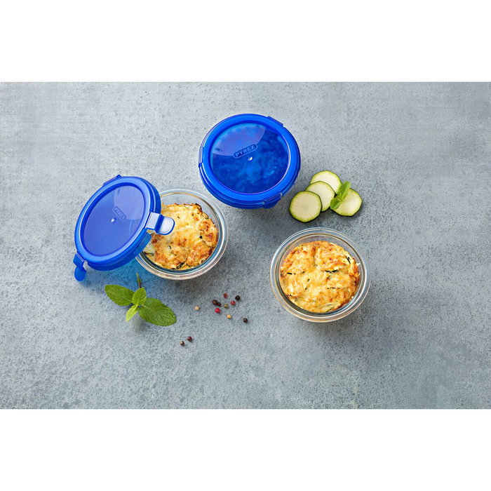 Pyrex Cook & Go - Boîte ronde en verre borosilicate - 200 ml Pyrex Cook & Go - Boîte ronde en verre borosilicate - 200 ml