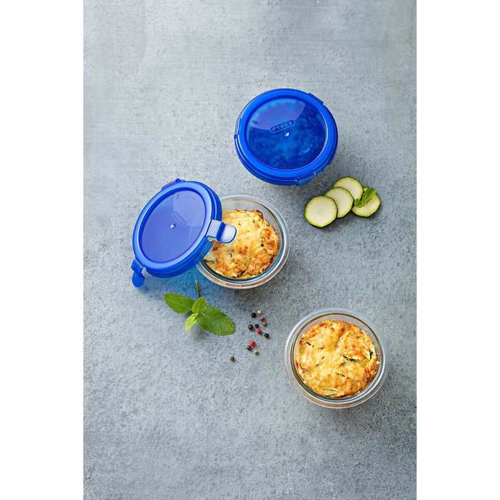 Pyrex Cook & Go - Boîte ronde en verre borosilicate - 200 ml Pyrex Cook & Go - Boîte ronde en verre borosilicate - 200 ml