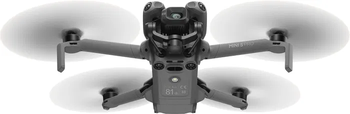 DJI Mini 5 Pro - Drone avec caméra 4K, capteur CMOS 1 pouce, détection d'obstacles omnidirectionnelle, nacelle rotative 225° et ActiveTrack 360°