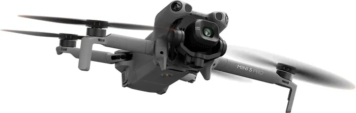 DJI Mini 5 Pro - Drone avec caméra 4K, capteur CMOS 1 pouce, détection d'obstacles omnidirectionnelle, nacelle rotative 225° et ActiveTrack 360°