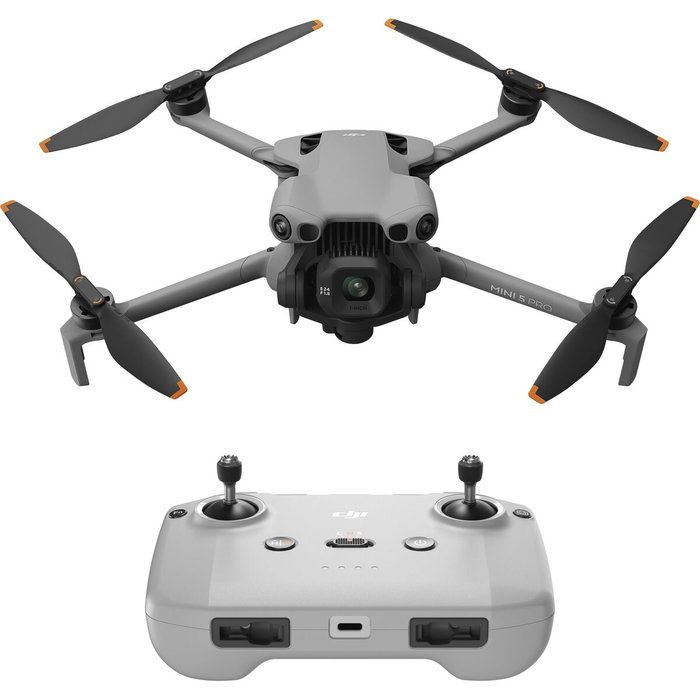 DJI Mini 5 Pro - Caméra 4K, Capteur CMOS 1 pouce, Gris