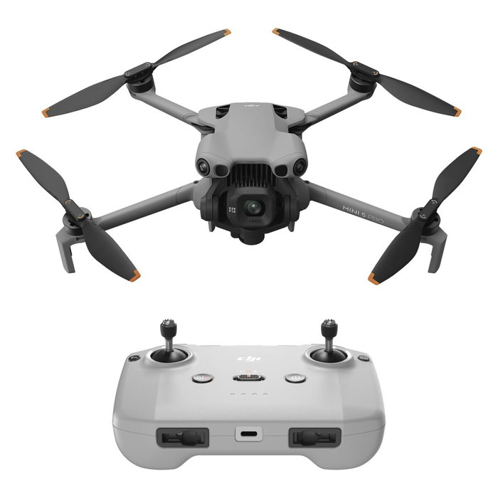 DJI Mini 5 Pro - Caméra 4K, Capteur CMOS 1 pouce, Gris
