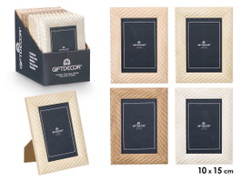 GIFTDECOR Portafotos Ondas 10x15 - Lot de 24 pièces