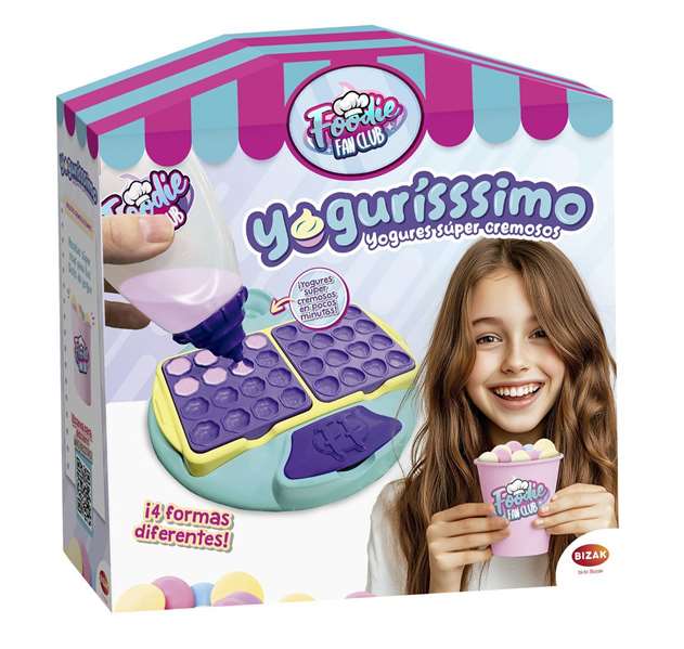Bizak - Jeu Yogurisssimo, Transforme ton goûter en une explosion de fraîcheur, Verse et congèle ta mixture, Jeu en espagnol Bizak - Jeu Yogurisssimo, Transforme ton goûter en une explosion de fraîcheur, Verse et congèle ta mixture, Jeu en espagnol