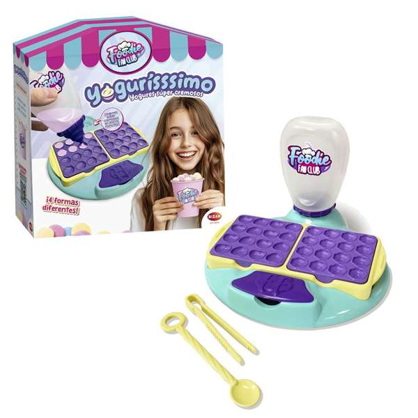 Bizak - Jeu Yogurisssimo, Transforme ton goûter en une explosion de fraîcheur, Verse et congèle ta mixture, Jeu en espagnol Bizak - Jeu Yogurisssimo, Transforme ton goûter en une explosion de fraîcheur, Verse et congèle ta mixture, Jeu en espagnol