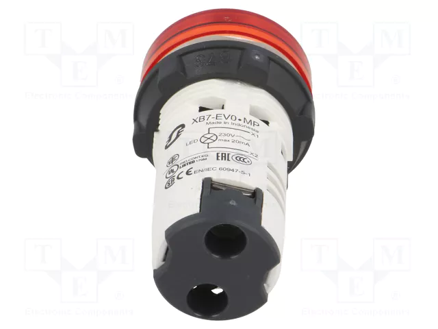 SCHNEIDER ELECTRIC Lampe de contrôle Harmony XB7 rouge 230V
