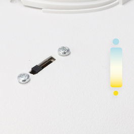 Plafonnier LED d'extérieur 10 W 1 000 lm CCT avec détecteur de proximité IP65