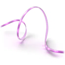 Philips Hue Solo Lightstrip - Ruban LED Connecté Intelligent - 5 mètres - Blanc Chaud - Éclairage d'Ambiance Intérieur - Garantie 2 ans