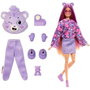 Barbie Cutie Reveal Osos Amorosos Generosa Jcn94 Poupée avec 10 Surprises et Déguisement Violet