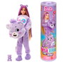 Barbie Cutie Reveal Osos Amorosos Generosa Jcn94 Poupée avec 10 Surprises et Déguisement Violet