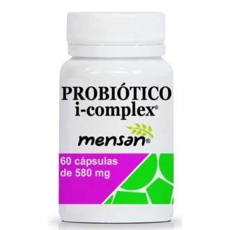 MENSAN Réf. Probiotique I-Complex 580 mg 60 capsules complément alimentaire probiotique prébiotique vitamine B MENSAN Réf. Probiotique I-Complex 580 mg 60 capsules complément alimentaire probiotique prébiotique vitamine B