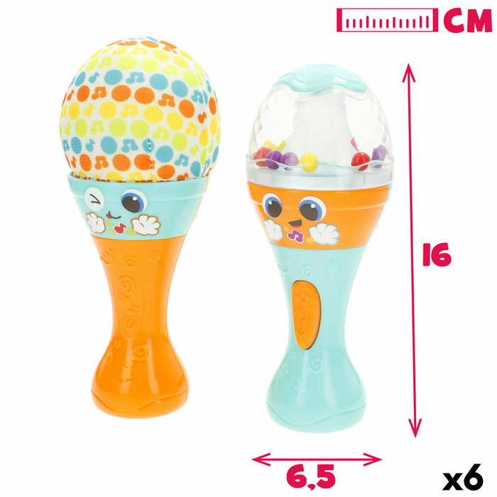 Jouet musical Winfun 7 x 17 x 7 cm (6 Unités)