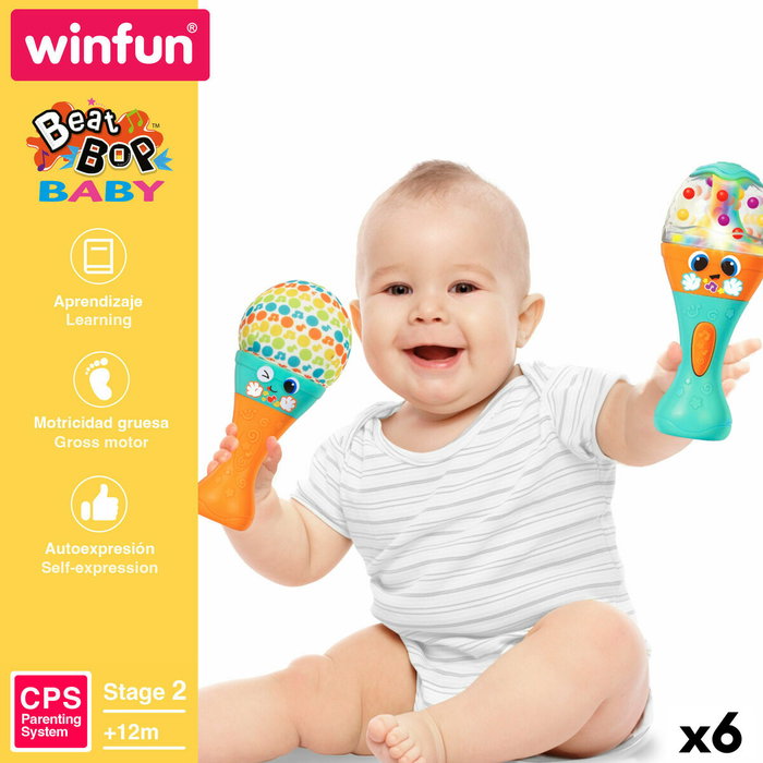 Jouet musical Winfun 7 x 17 x 7 cm (6 Unités)
