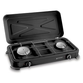 Kemper Réchaud à gaz 2 brûleurs noir