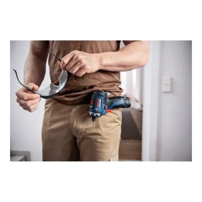 Bosch Professional GSR 12V-35 HX - Perceuse-visseuse sans fil compacte 12 V, 1750 tr/min, pour accès dans espaces confinés