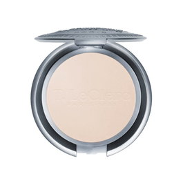 Leclerc Poudre Compact Teint N15 Ivoire, Finition Matifiante et Couvrante, Maquillage Visage