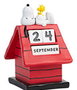 ERIK Calendrier Perpétuel 3D Snoopy Niche Peanuts