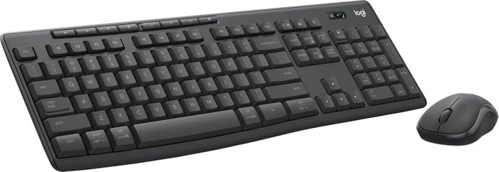 Logitech Combo MK370 Teclado et Souris sans fil, Confortable, Silencieux, Connexion USB et Bluetooth, pour Windows/macOS