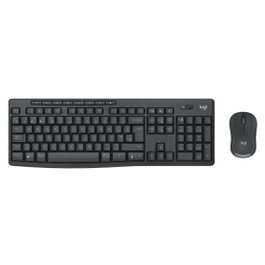 Logitech Combo MK370 Teclado et Souris sans fil, Confortable, Silencieux, Connexion USB et Bluetooth, pour Windows/macOS