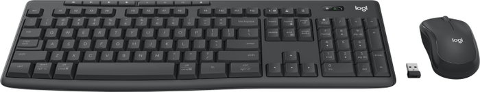Logitech Combo MK370 Teclado et Souris sans fil, Confortable, Silencieux, Connexion USB et Bluetooth, pour Windows/macOS