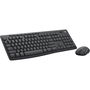 clavier et souris Logitech MK370 Graphite Acier Espagnol Qwerty