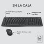 clavier et souris Logitech MK370 Graphite Acier Espagnol Qwerty