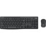 clavier et souris Logitech MK370 Graphite Acier Espagnol Qwerty