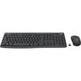 clavier et souris Logitech MK370 Graphite Acier Espagnol Qwerty