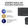 clavier et souris Logitech MK370 Graphite Acier Espagnol Qwerty