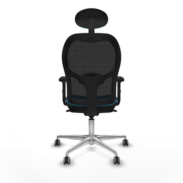 Piqueras y Crespo Chaise de Bureau avec Appui-tête Jorquera 2D086G1 Noir Vert pétrole Piqueras y Crespo Chaise de Bureau avec Appui-tête Jorquera 2D086G1 Noir Vert pétrole