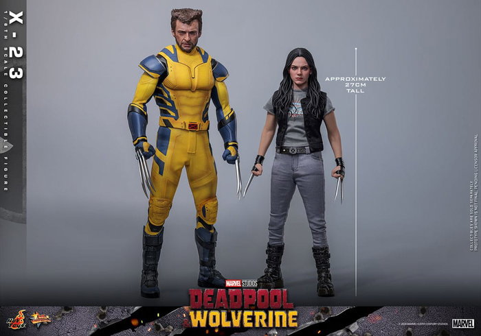 Deadpool & Wolverine Movie Masterpiece figurine 1/6 X-23 27 cm