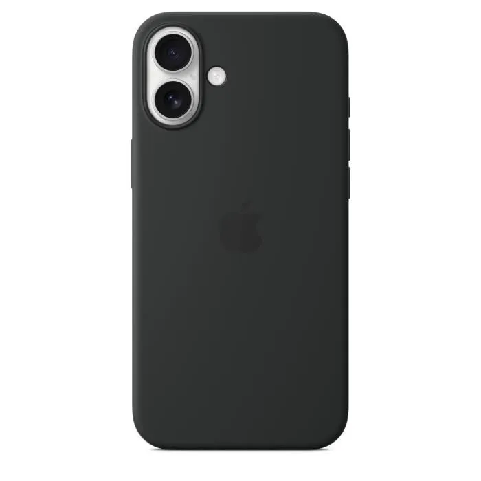 Apple Coque en silicone MagSafe pour iPhone 16 Plus - Noir