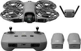 DJI Neo 2 Fly More Combo - Drone avec Caméra 1/1.3'' 48 MP, Vidéo 4K HDR, Kit de 3 Batteries