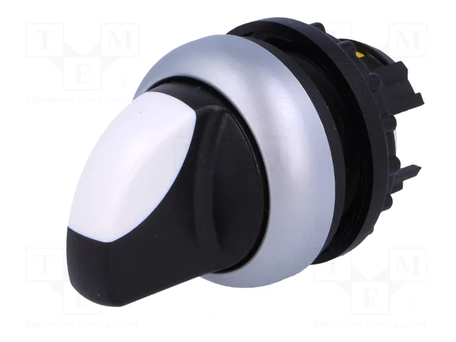 EATON ELECTRIC Commutateur rotatif blanc-noir 22mm 1 position stable IP66