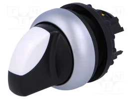 EATON ELECTRIC Commutateur rotatif blanc-noir 22mm 1 position stable IP66