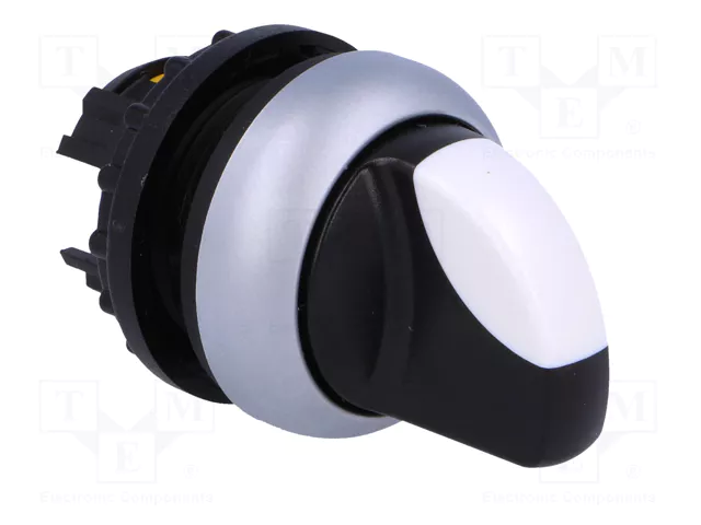 EATON ELECTRIC Commutateur rotatif blanc-noir 22mm 1 position stable IP66