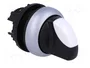 EATON ELECTRIC Commutateur rotatif blanc-noir 22mm 1 position stable IP66