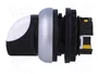EATON ELECTRIC Commutateur rotatif blanc-noir 22mm 1 position stable IP66