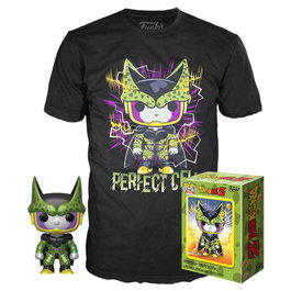 FUNKO Set figurine POP & Tee Dragon Ball Z Perfect Cell - Taille M
