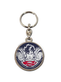Sd toys Porte-clés rond en métal Superman univers DC