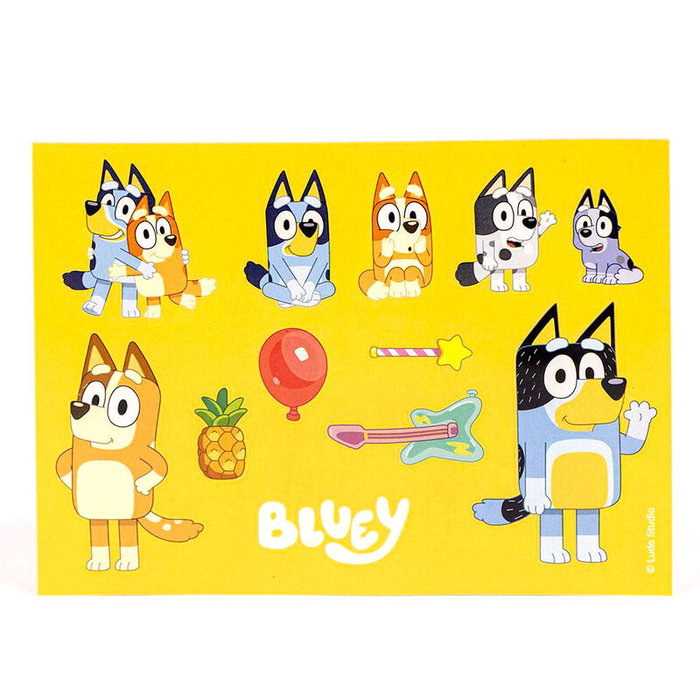 CERDÁ Set de papeterie coloriable Bluey - Taille : 21,5 x 13 x 1 cm CERDÁ Set de papeterie coloriable Bluey - Taille : 21,5 x 13 x 1 cm