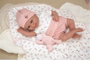 Arias Elegance Poupée de poids peluche rose Colin 40 cm avec coussin
