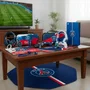 Konix PSG Tapis de Souris Gaming XXL 90 x 46 cm, Surface Silicone 3D Ultra Fine, Base Antidérapante en Caoutchouc, Bleu