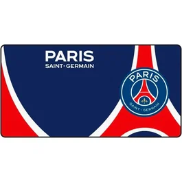 Konix PSG Tapis de Souris Gaming XXL 90 x 46 cm, Surface Silicone 3D Ultra Fine, Base Antidérapante en Caoutchouc, Bleu